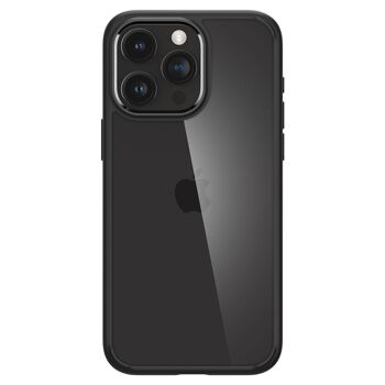 Spigen Crystal Hybrid, noir mat - iPhone 15 Pro 2
