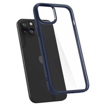 Spigen Crystal Hybrid, bleu marine - iPhone 15 Plus 6