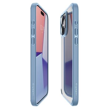 Spigen Crystal Hybrid, bleu sierra - iPhone 15 Pro Max 4