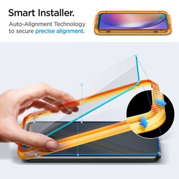Pack de 2 Spigen Glass Align Master Clear - Samsung Galaxy A54 5G 2