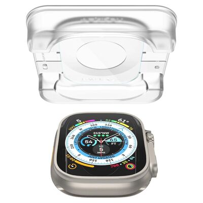 Spigen Glass EZ Fit 2er-Pack – Apple Watch Ultra 2/Ultra 49 mm
