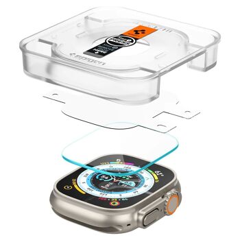 Pack de 2 Spigen Glass EZ Fit - Apple Watch Ultra 2/Ultra 49 mm 2
