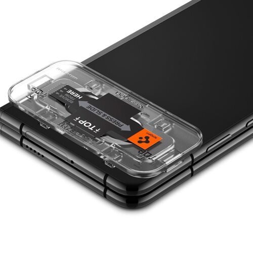 Spigen Glass EZ Fit Optik Pro 2 Pack, black - Google Pixel Fold