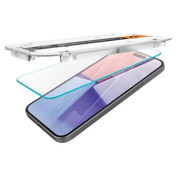 Spigen Glass tR EZ Fit 2 Pack, transparence - iPhone 15 5