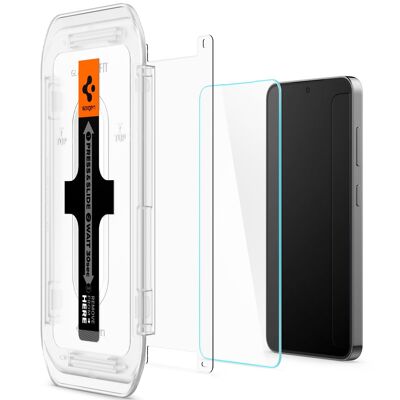 Spigen Glass tR EZ Fit HD Transparenz 2er-Pack – Samsung Galaxy S24