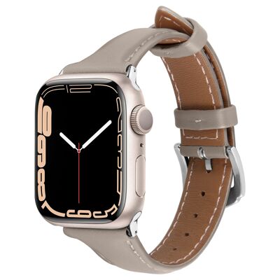 Cinturino per orologio Spigen Kajuk, crema - Apple Watch 41 mm/40 mm/38 mm