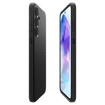 Spigen Liquid Air, noir mat - Samsung Galaxy A55 6