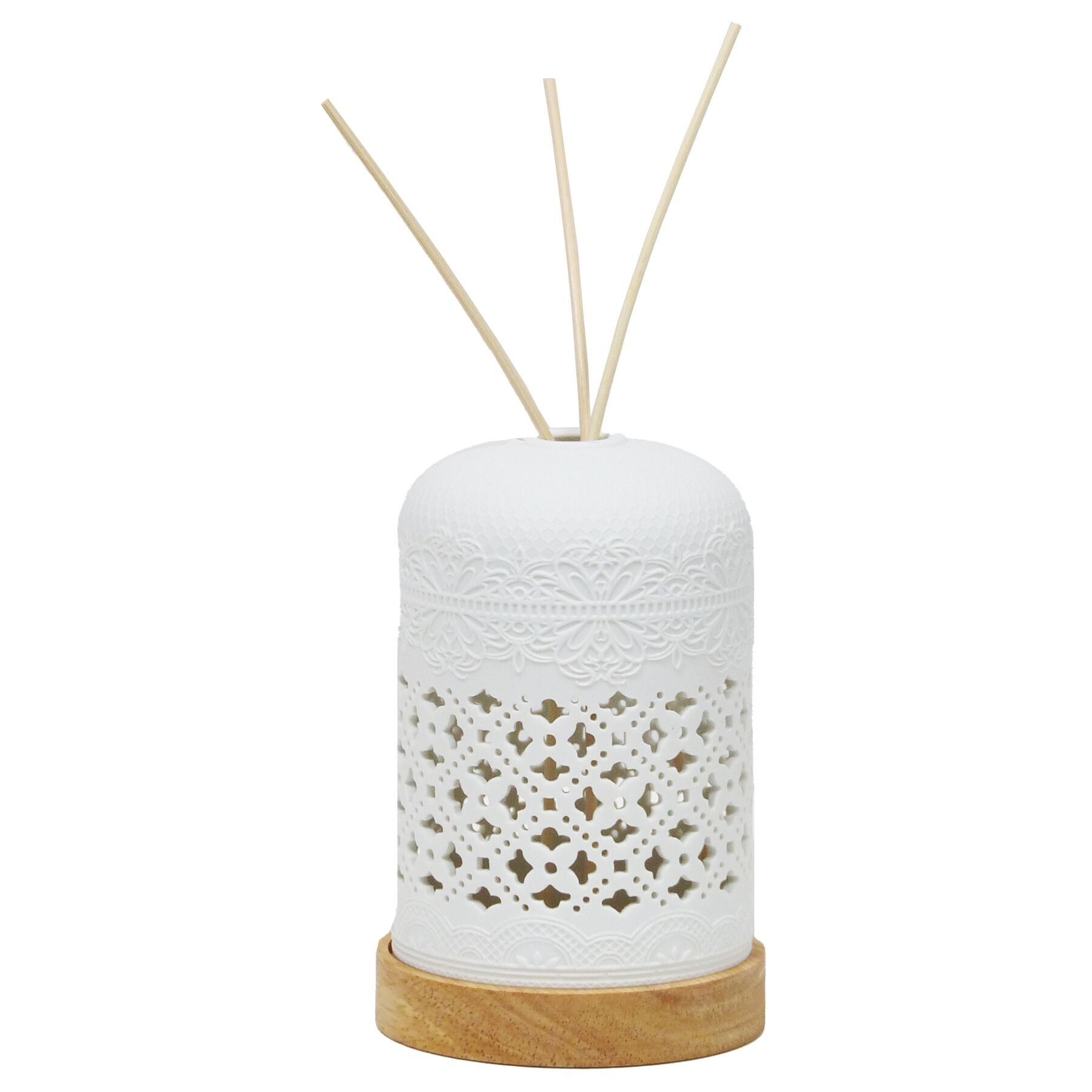 KERAMISCHER CAPILLARITY-DUFTDIFFUSOR MIT LED-SET Nr. 1