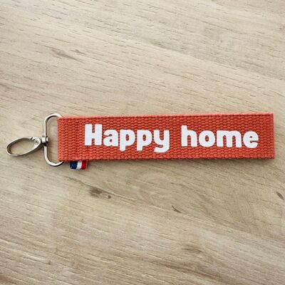 Key ring, Happy home