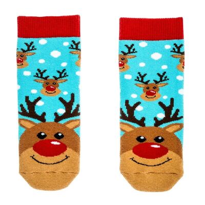 Rudolph Squelch Tots Socke