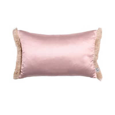 Stoccolma 30x45 cm Rosa + Frange (per 3)