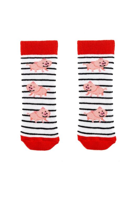 Pigs Squelch Tots Sock