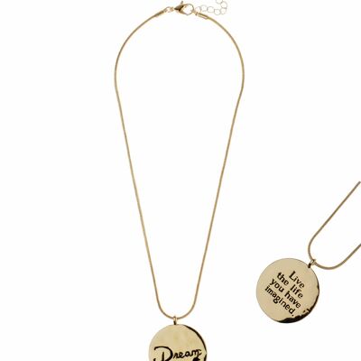 Gilded Reverie – Halskette „Dream“ aus goldener Schlangenkette