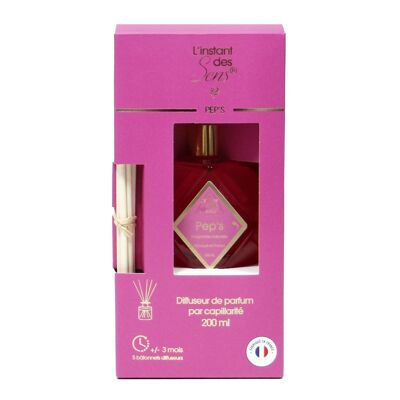 DIFUSOR DE PERFUME CAPILLARITE 200ML - PEP S PERFUME