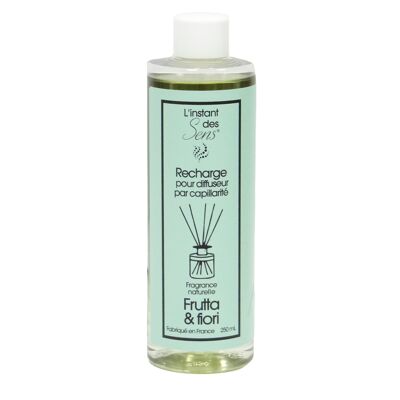 RECHARGE POUR DIFFUSEUR CAPILLARITE - FRAGRANCE FRUTTA & FIORI - INSTANT DES SENS 250ML