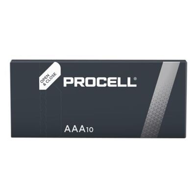 PROCELL: Pack de 10 Pilas Alcalinas Duracell (1.5V)