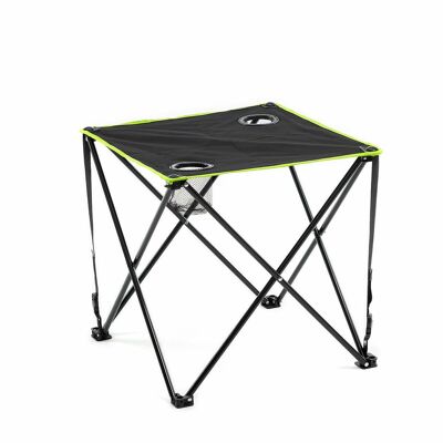 Folding Camping Table | Folding Camping Table with 2 Cup Holders - InnovaGoods