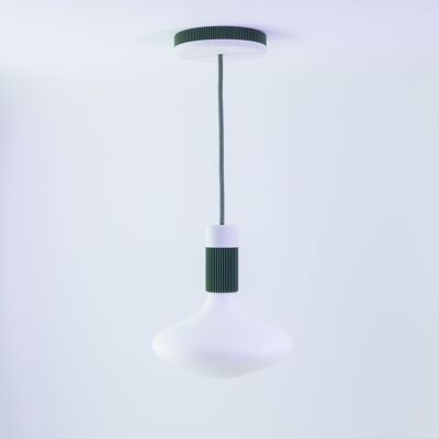 SATI TANGO WHITE - green - suspension equipped with K.no.P for TOOL-FREE assembly on DCL