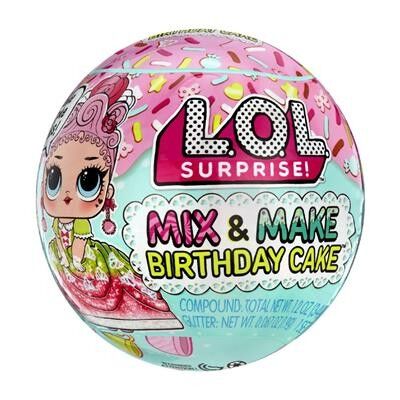 LOL Surprise Mix and Make Birth Cake - Model chosen randomly