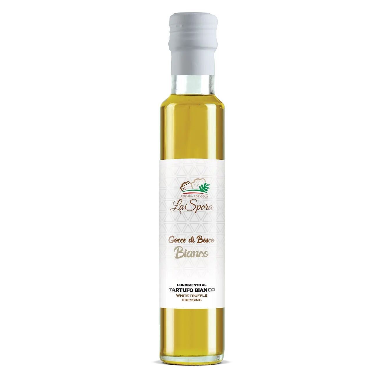 EXTRA NATIVES OLIVENÖL, AROMATISIERT MIT WEISSEN TRÜFFELN - 250 ml