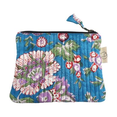 Printed cotton pouch N°23