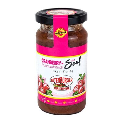Cranberry Mustard - Fruit Spread with Mustard