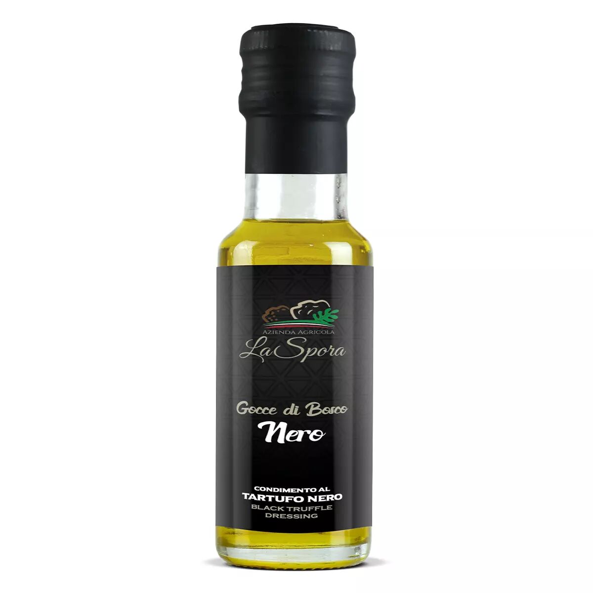 EXTRA NATIVES OLIVENÖL, AROMATIERT MIT SCHWARZEM TRÜFFEL – 100 ml