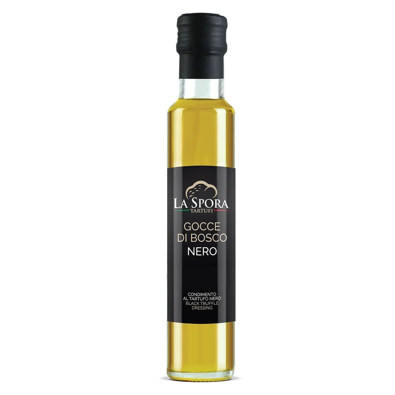 EXTRA NATIVES OLIVENÖL, AROMATIERT MIT SCHWARZEM TRÜFFEL – 250 ml
