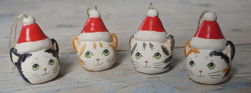 Merryfield Pottery - Christmas Santa Hat Decorations
