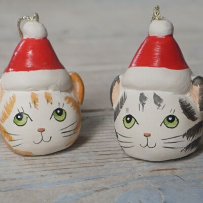 Merryfield Pottery - Decorazioni natalizie per cappelli di Babbo Natale