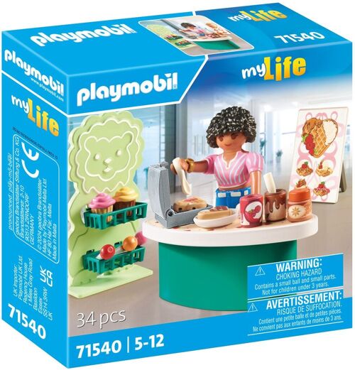 Playmobil 71540 - Stand De Gaufres