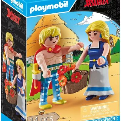 Playmobil 71544 - Tragicomix e Falbala Asterix