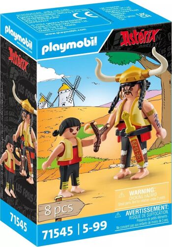 Playmobil 71545 - Soupalognon y Crouton Et Pepe Astérix