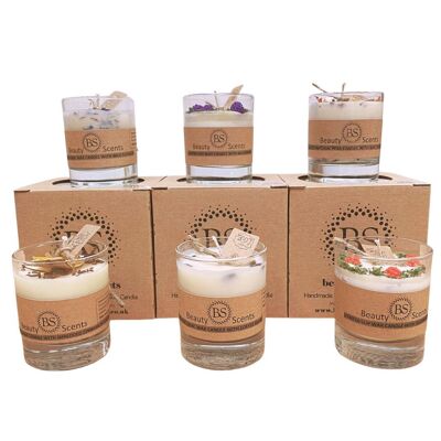 Small Candles in Glass Jar sample set