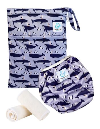 Mylène la baleine - Kit baignade 0/2 ans