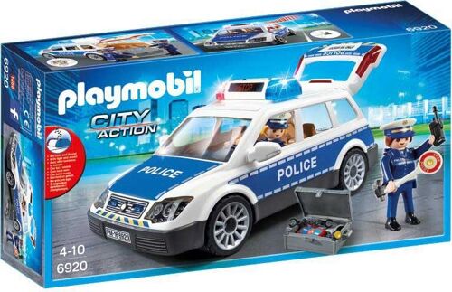 Playmobil 6920 - Voiture Policier Et Gyrophare