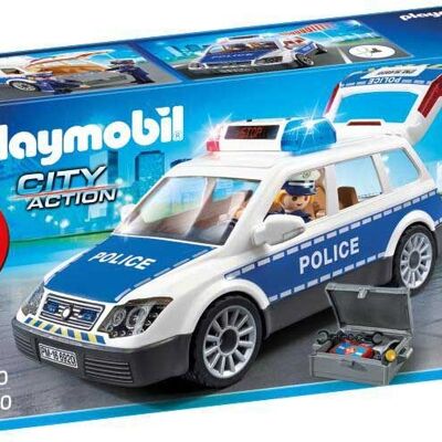 Playmobil 6920 - Auto della polizia e luce lampeggiante