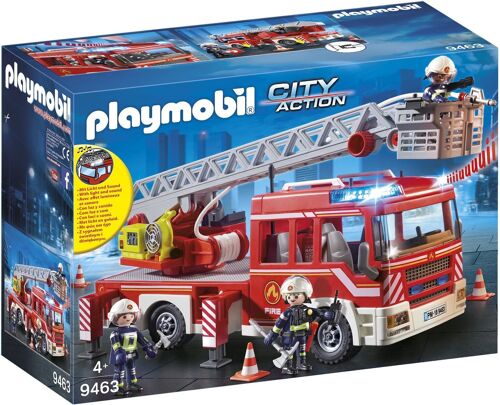 Playmobil 9463 - Camion De Pompiers Et Échelle