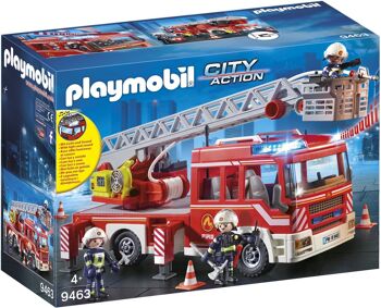 Playmobil 9463 - Camion De Pompiers Et Échelle 1