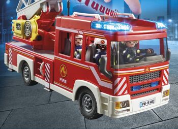 Playmobil 9463 - Camion De Pompiers Et Échelle 3