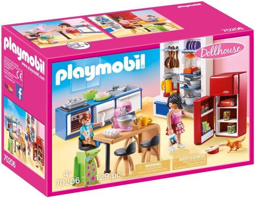 Playmobil 70206 - Cuisine Familiale