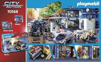Playmobil 70568 - Poste De Police Et Cambrioleur 2
