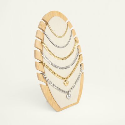 Stainless steel necklace pack