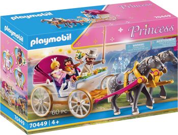 Playmobil 70449 - Calèche Et Couple Royal 1