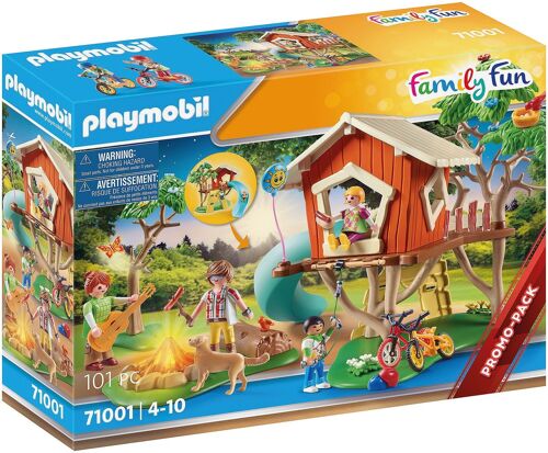Playmobil 71001 - Cabane Dans Les Arbres Et Toboggan