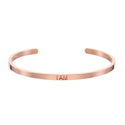 I AM Affirmation Bracelet (Rose Gold)