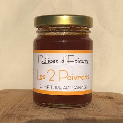 Les 2 poivrons (piment d'Espelette)