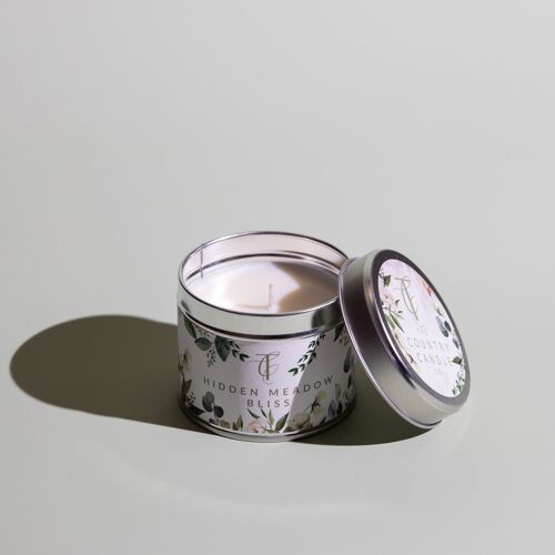 Glasshouse - Hidden Meadow Bliss Tin Candle