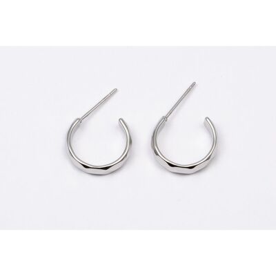 Boucles d'oreilles acier inoxydable ARGENT - E60009055299