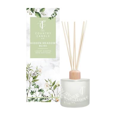 Glasshouse - Diffusore a bastoncini Hidden Meadow Bliss da 200 ml